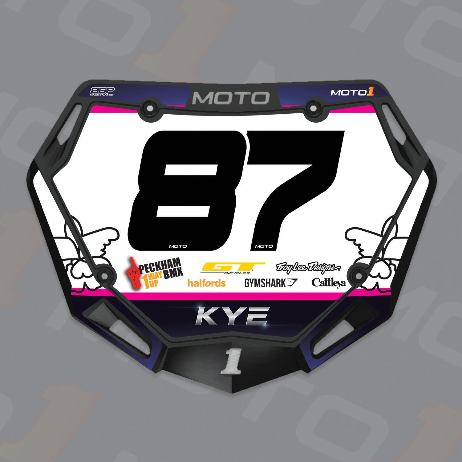 Moto1 Raceplates