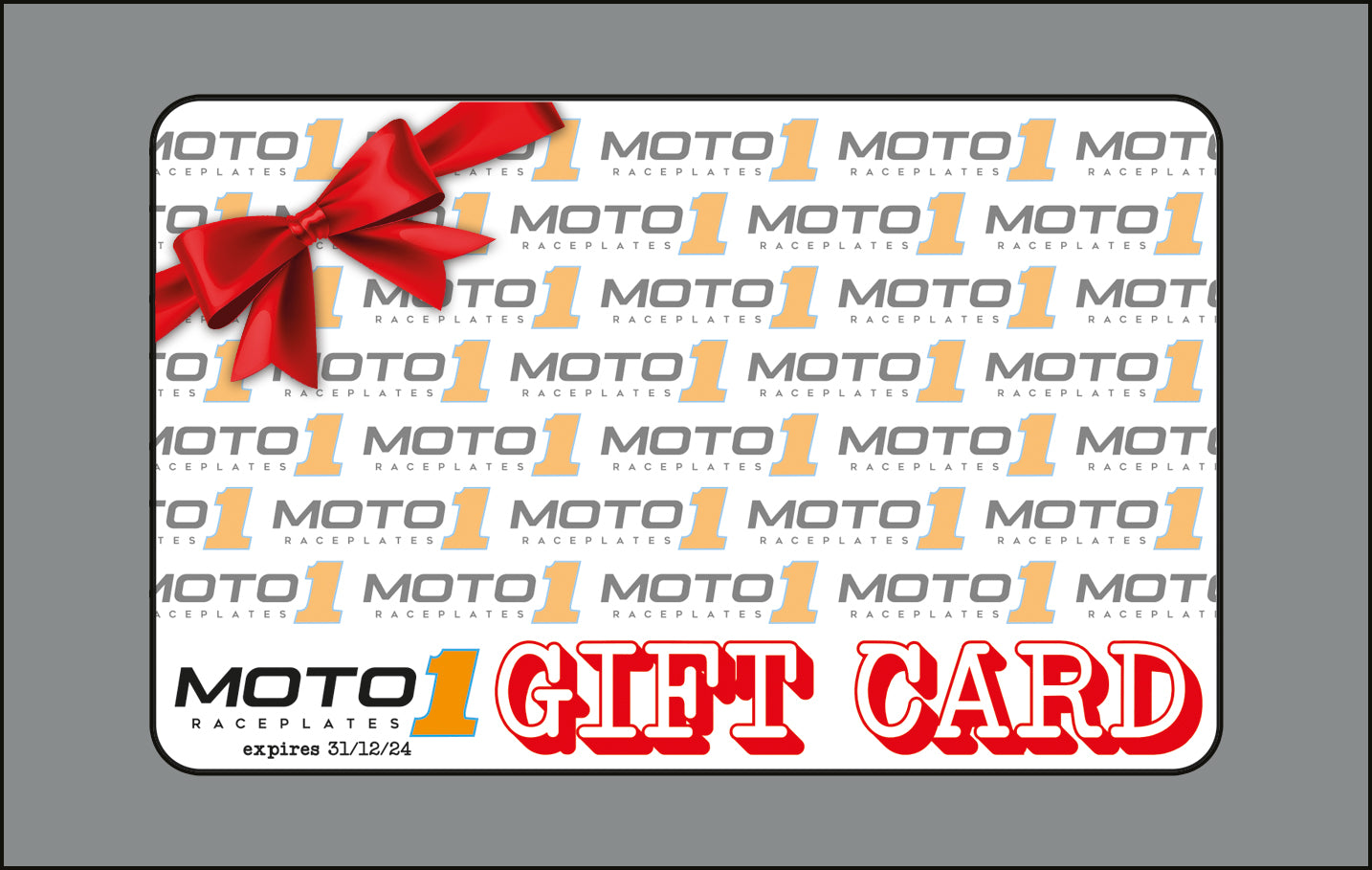 Moto1 Xmas Gift Card