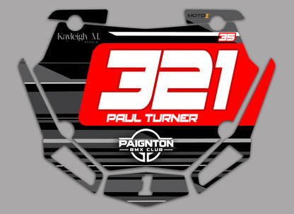 Paignton BMX Club - Official Club Plate 2027