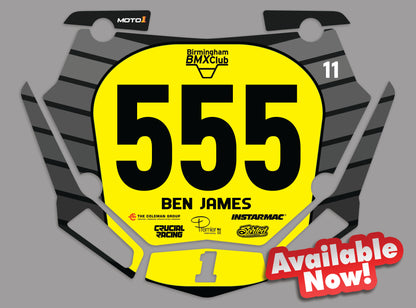 Birmingham Club plate design 2023